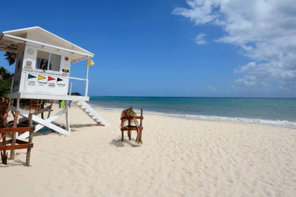Vila Bonita Casa A Dos Cuadras Del Mar Playa del Carmen Exteriér fotografie